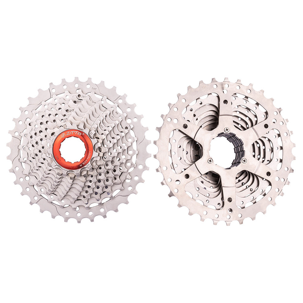 ZTTO Road Bike 11 Speed Flywheel Silver Bicycle Cassette Replacement Part ZTTO Road Bike 11 Speed Flywheel Silver Bicycle Cassette Replacement Part